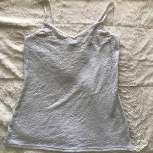 Express White Sequined Cami